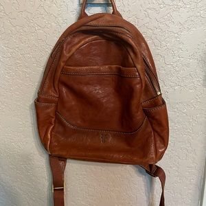 FRYE leather backpack